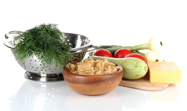 Čerstvé domáce jedlo v miske